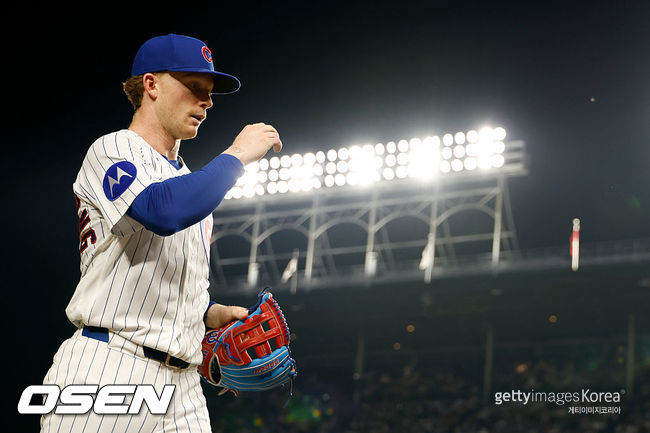 [사진] 시카고 컵스 피트 크로우-암스트롱. ⓒGettyimages(무단전재 및 재배포 금지)