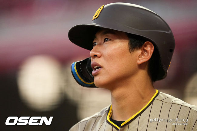 [사진] 샌디에이고 파드리스 송성문 ⓒGettyimages(무단전재 및 재배포 금지)