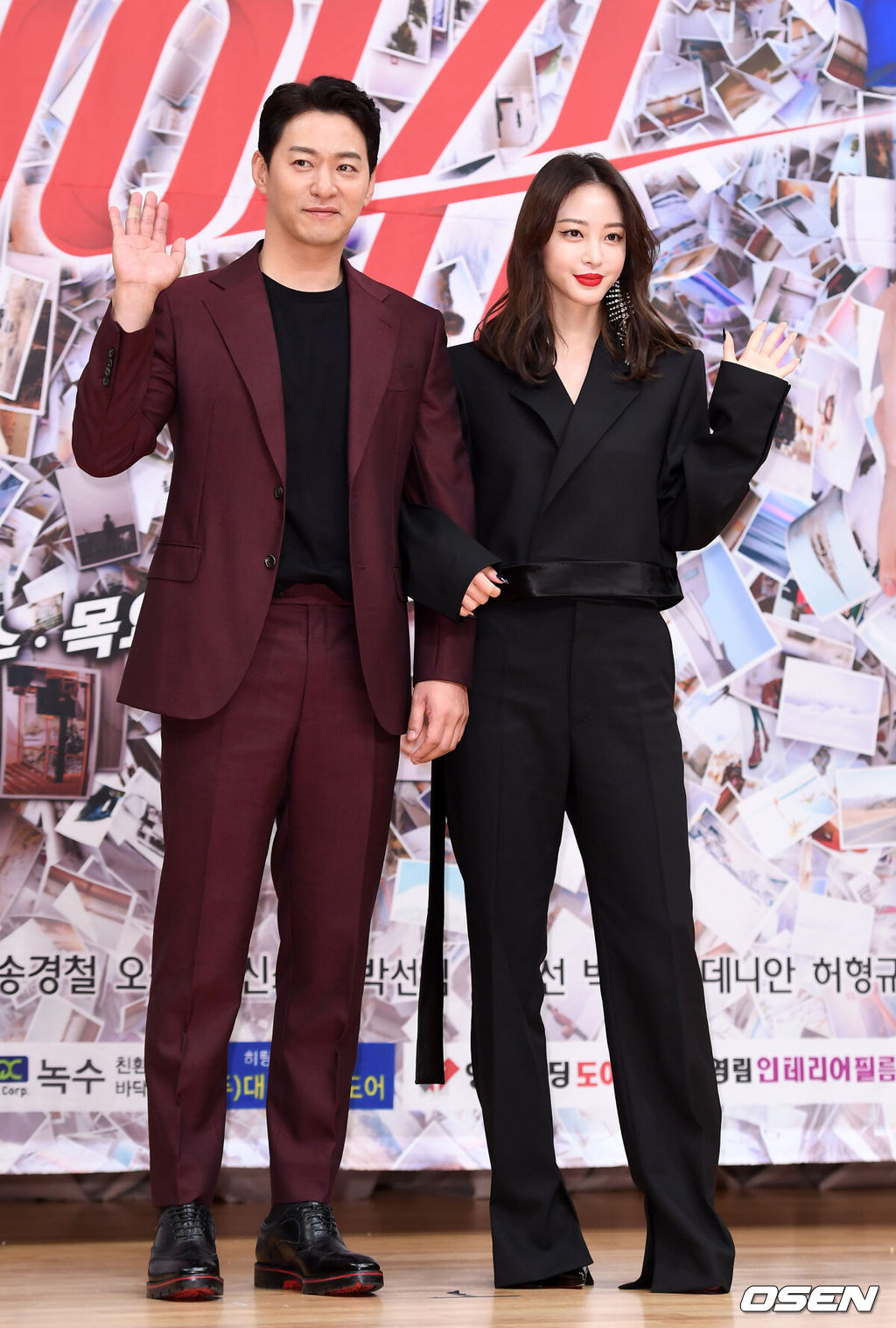 6일 오후 서울 목동SBS에서 SBS 수목드라마 '빅이슈' 제작발표회가 열렸다.배우 주진모와 한예슬이 포토타임을 갖고 있다./sunday@osen.co.kr