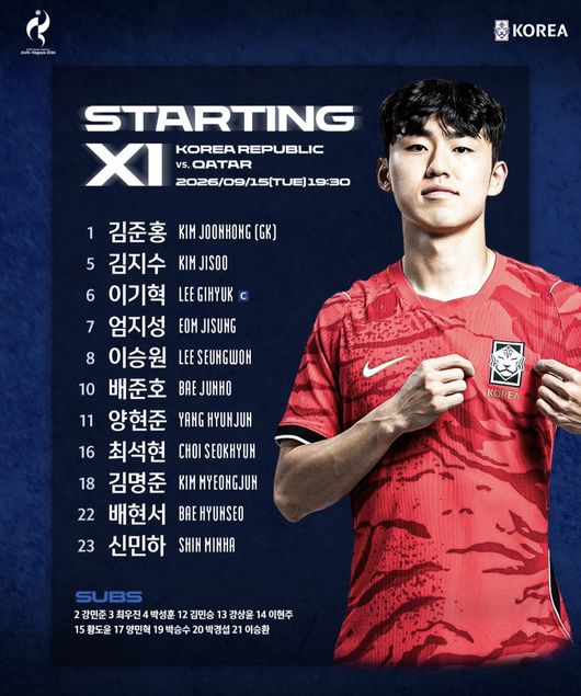[사진] KFA 공식 소셜 미디어