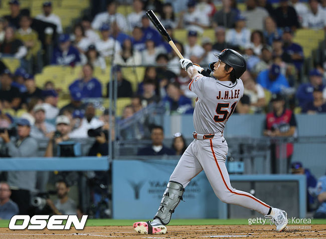 [사진] 샌프란시스코 자이언츠 이정후. ⓒGettyimages(무단전재 및 재배포 금지)