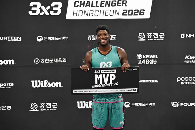 [사진] 홍천챌린저 MVP 퀸시 딕스 / KXO