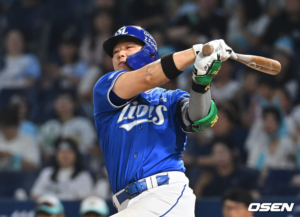 삼성 라이온즈 전병우 010 2026.08.21 / foto0307@osen.co.kr
