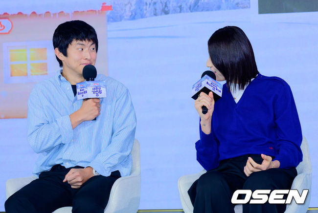 넷플릭스 '대환장 기안장 시즌2' 제작발표회가 22일 서울 호텔 나루 서울 엠갤러리에서 열렸다.