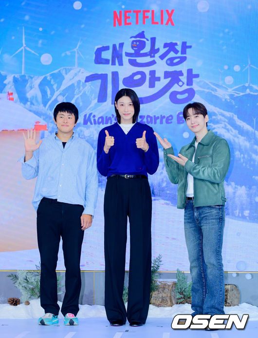 넷플릭스 '대환장 기안장 시즌2' 제작발표회가 22일 서울 호텔 나루 서울 엠갤러리에서 열렸다.