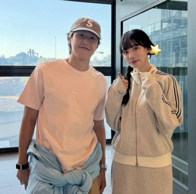 [사진] 이강인과 송민규 아내 곽민선 씨 / 곽민선 SNS