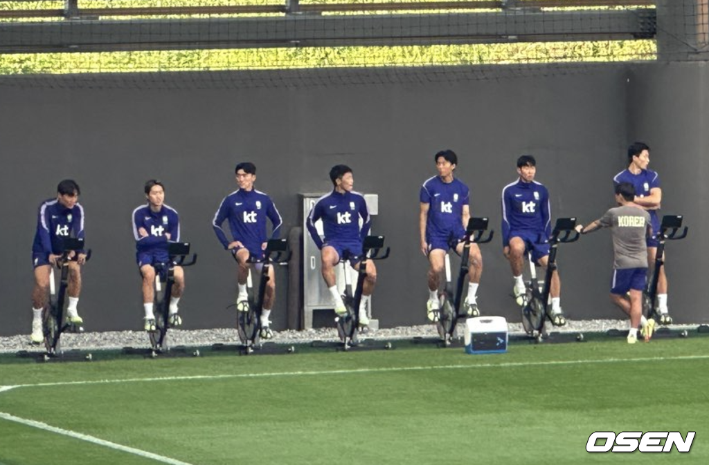 [사진] 회복에 나선 유럽파 선수들 / 서정환 기자 