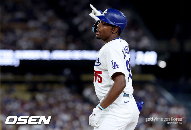 [사진] LA 다저스 호수에 데 파울라. ⓒGettyimages(무단전재 및 재배포 금지)