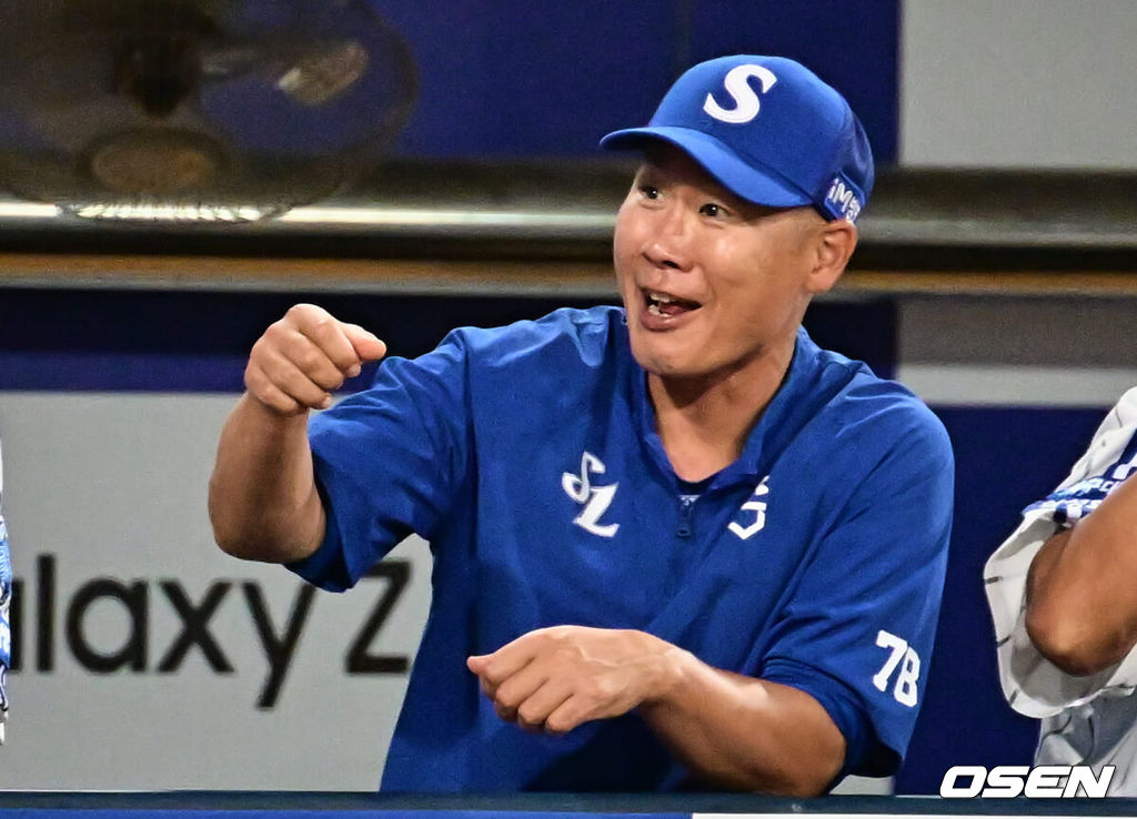 삼성 라이온즈 강봉규 코치 054 2023.08.20 / foto0307@osen.co.kr