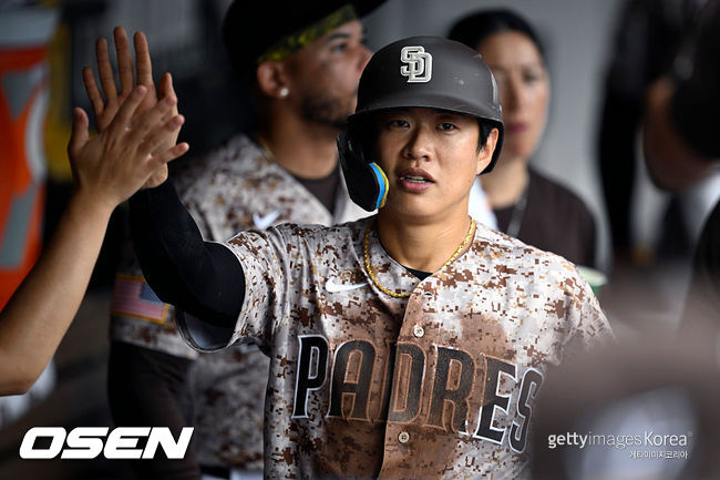 [사진] 샌디에이고 파드리스 송성문. ⓒGettyimages(무단전재 및 재배포 금지)