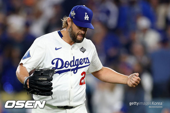 [사진] 클레이튼 커쇼 ⓒGettyimages(무단전재 및 재배포 금지)
