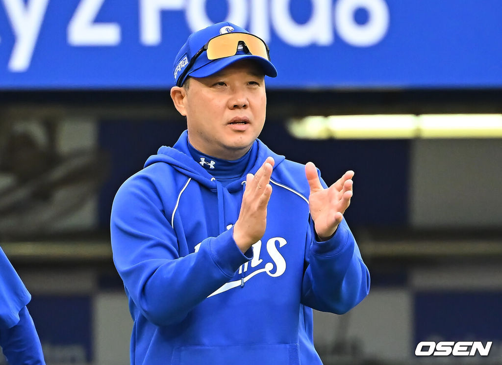 삼성 라이온즈 박진만 감독. /OSEN DB