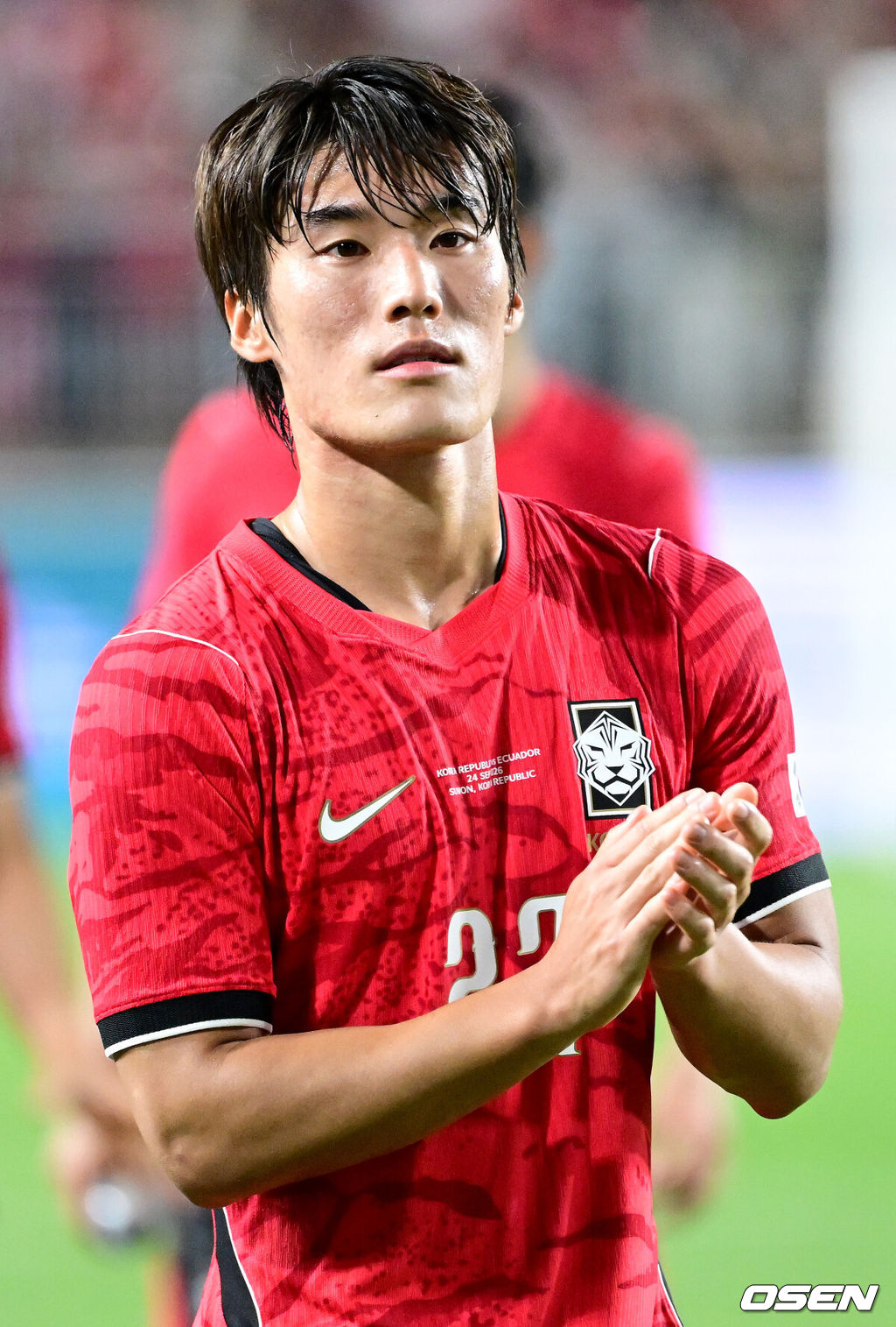 A대표팀 김민수. 2026.09.24 / dreamer@osen.co.kr