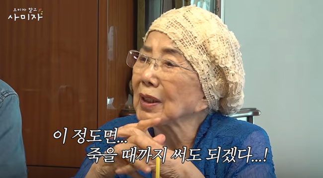 '오미자 말고 사미자' 영상