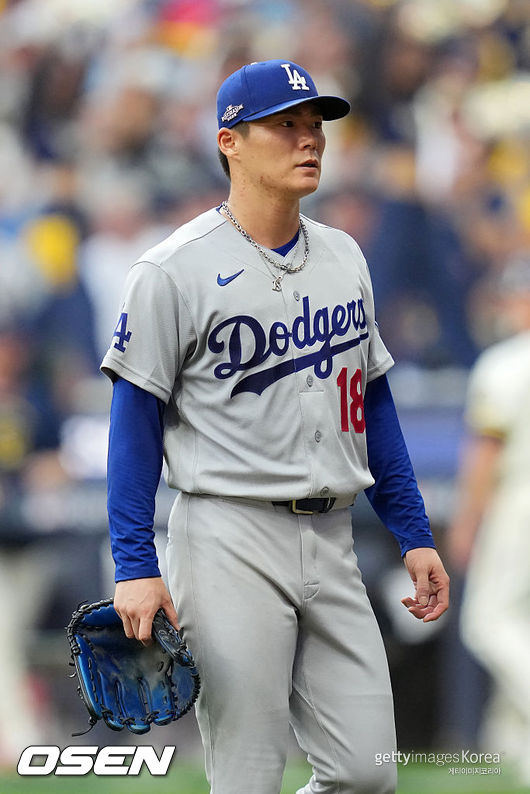 [사진] LA 다저스 야마모토 요시노부 ⓒGettyimages(무단전재 및 재배포 금지)