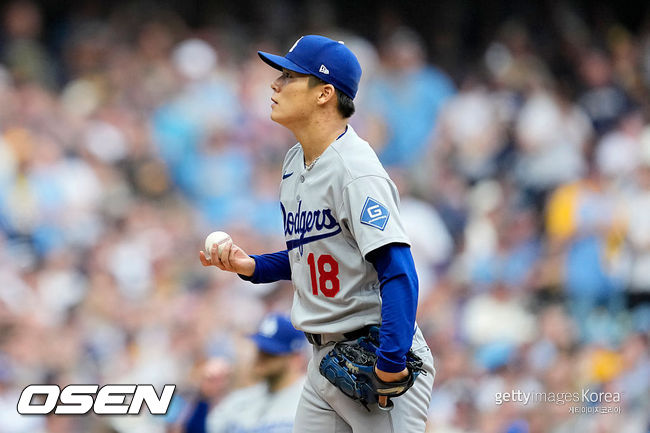 [사진] LA 다저스 야마모토 요시노부 ⓒGettyimages(무단전재 및 재배포 금지)