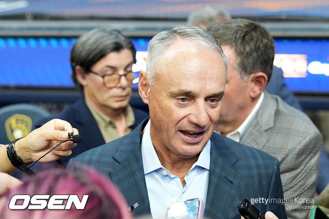 [사진] 롭 만프레드 MLB 커미셔너 ⓒGettyimages(무단전재 및 재배포 금지)