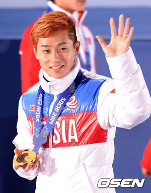 소치 올림픽 당시 '빅토르 안'으로 주목받은 안현수 관련 이미지