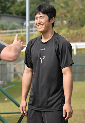 불펜 피칭 중인 이의리