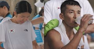 션♥︎정혜영, '런수저' 첫째 딸 하음 공개..81.5km 마라톤 현장 (전참시) - OSEN
