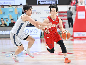 울산 현대모비스 서명진 돌파 장면